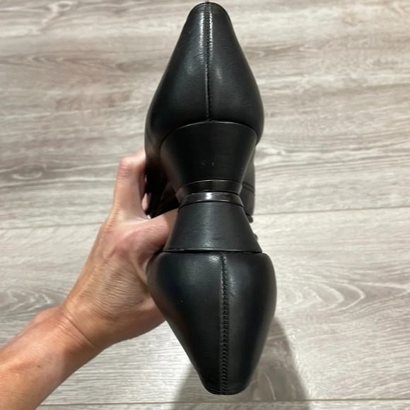 NWOT Vintage Penaljo The Fine Art of Comfort Black Leather 1 inch Heels 9 W - Picture 15 of 15